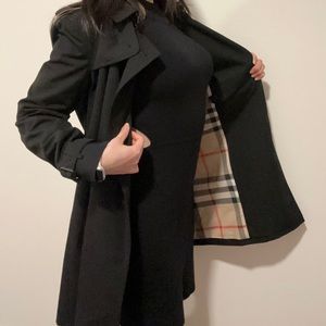 Burberry Coat Black